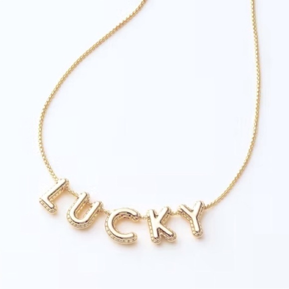 Kate Spade Lucky Bubble Gold Chain Necklace- kate spade new york x Target - NIB - Picture 2 of 6